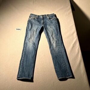 Levi's 511 Flex Jeans Mens 33x32 Blue Denim Stretch Medium Wash Comfort Slim Fit